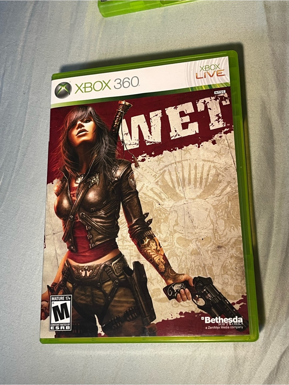 WET Microsoft XBOX 360 NTSC W/Manual MINT